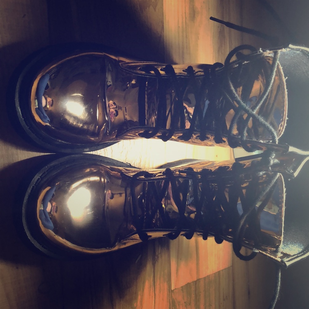 Gold Boots